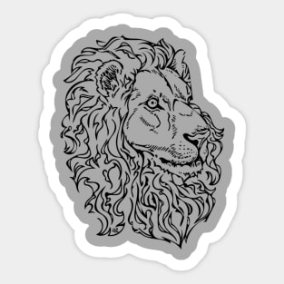 Lion Sticker